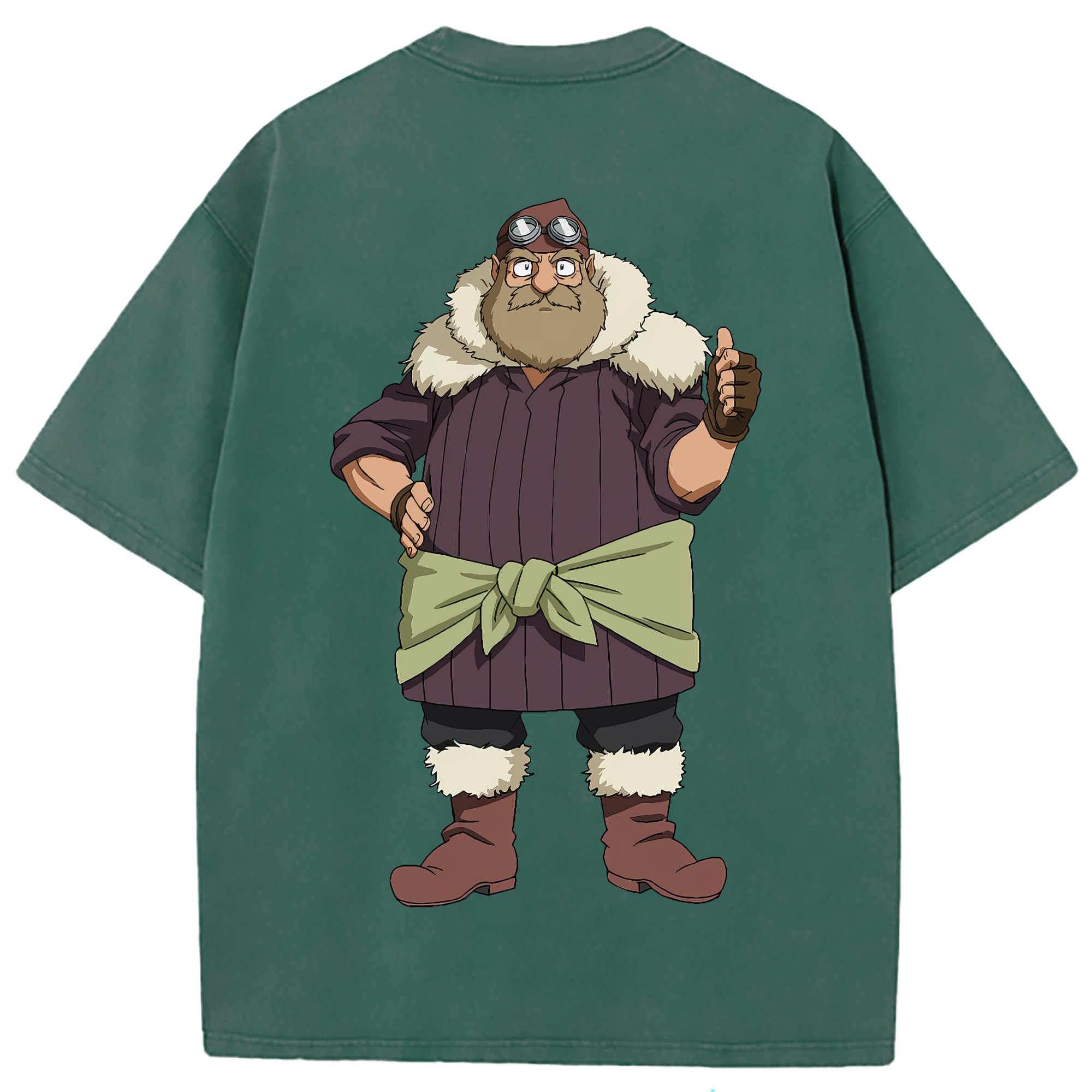 （画像用） 転スラ Regarding Reincarnated to Slime 綿100% ヴィンテージ風 半袖Tシャツ（背面プリント）